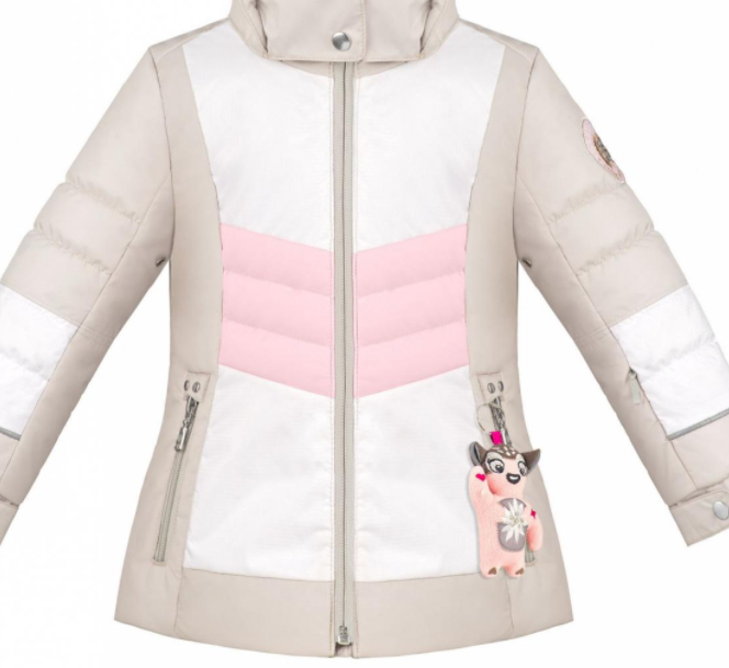 Куртка горнолыжная Poivre Blanc 20-21 Ski Jacket Multico Grey, цвет серый, размер 92 см 279636-9170001 - фото 2