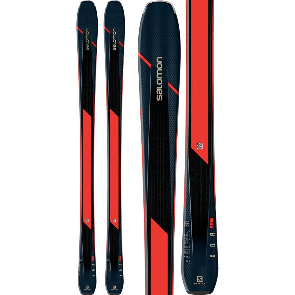 Горные лыжи без креплений Salomon 19-20 N XDR 88 Ti, цвет черный L40850400 - фото 5