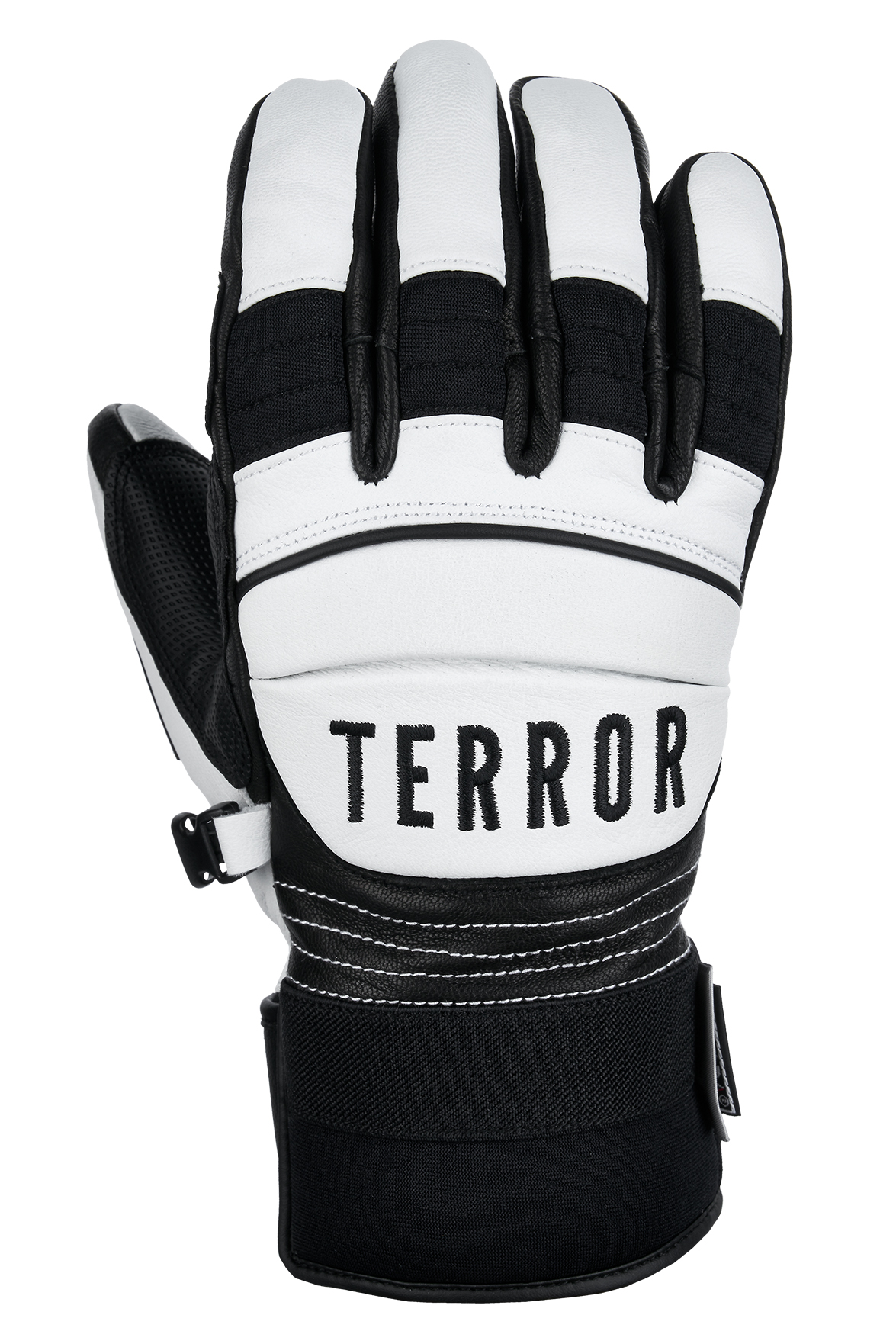 Перчатки Terror 21-22 Race Gloves White, цвет черный-белый, размер M 00050121 - фото 3