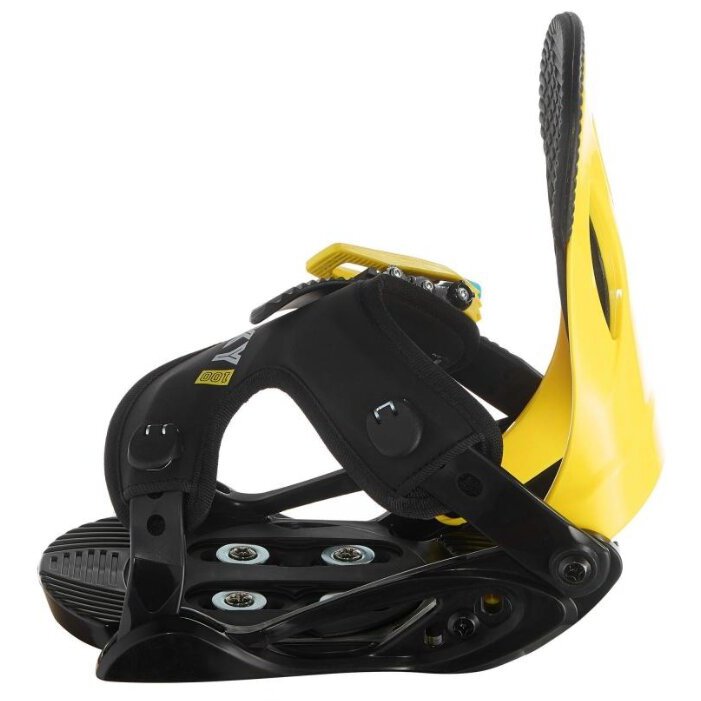 Крепления для сноуборда Wedze 21-22 Faky 100 Dreamscape Black/Yellow, цвет черный-голубой-желтый, размер XS 2357931 - фото 4