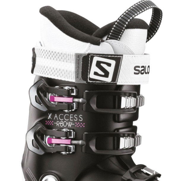 Ботинки горнолыжные Salomon 19-20 X Access R80 W White/Dark Purple, цвет черный, размер 26,0/26,5 см L40574700 - фото 5