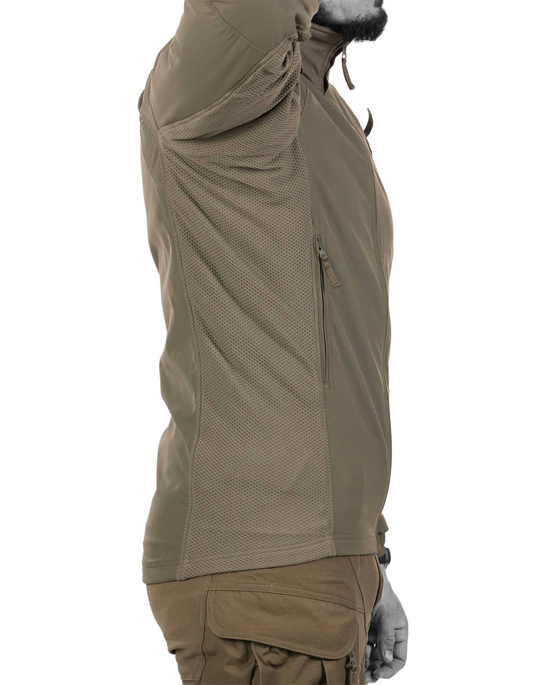 Тактическая куртка UF PRO Delta ACE Plus Gen. 3 Softshell Jacket Brown Grey, размер XL - фото 6