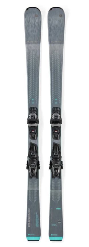 Горные лыжи с креплениями Blizzard 23-24 Phoenix R13 Ca W Grey/Teal + кр. TPC 11 Demo W (6664V1BW)