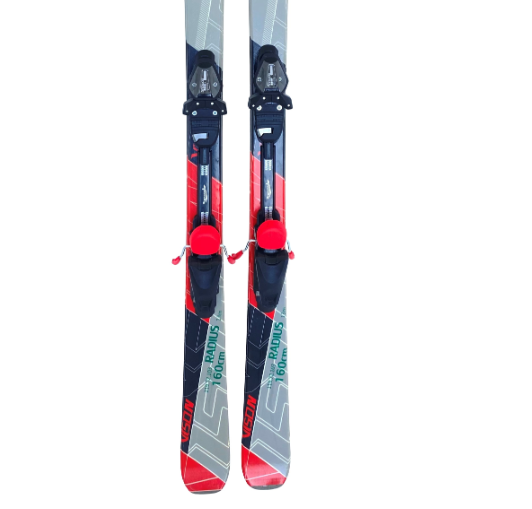 Горные лыжи с креплениями Lightning Vison Red/Grey + кр. Snoway SX 10