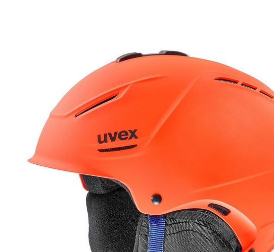 фото Шлем зимний uvex p1us darkorange mat