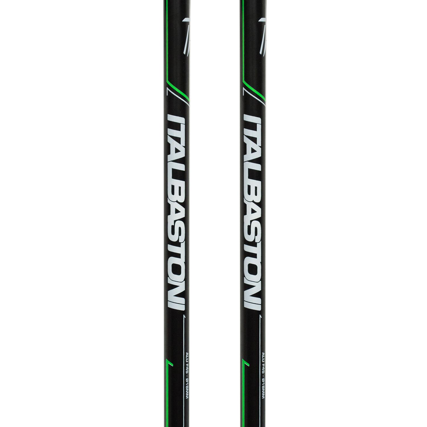 Палки горнолыжные Italbastoni Alpin Black/Green, цвет черный-зеленый 03W1920 - фото 4