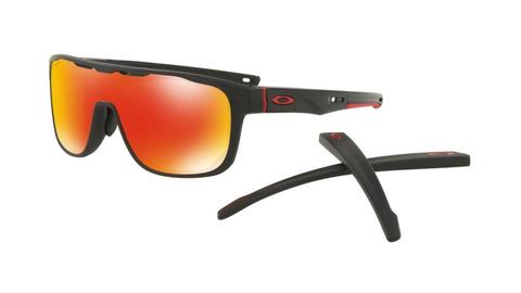 Очки солнцезащитные Oakley Crossrange Shield Black/Prizm Ruby