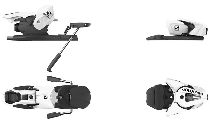 Крепления для горных лыж Salomon N Z12 Black/White сцепная головка усиленная для прицепа 40 мм 750 кг