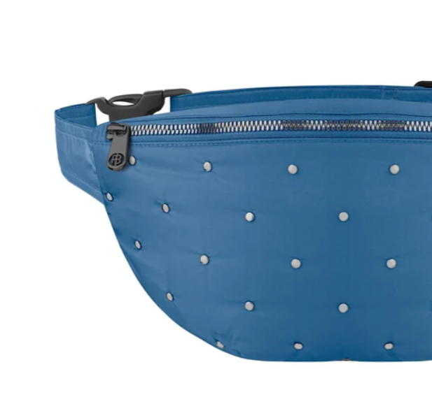 фото Поясная сумка poiver blanc waist bag rivet twiling blue poivre blanc