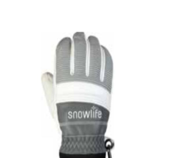 Перчатки Snowlife Classic Leather Glove Grey/DK`Grey, размер 8 - фото 3