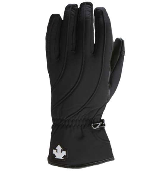 Перчатки Descente Kamie Gloves Black, цвет черный, размер S D5-0242W - фото 1