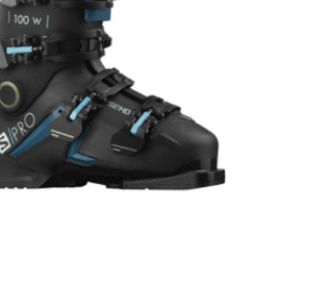 Ботинки горнолыжные Salomon 20-21 S/Pro 100 W Black/Maroccan Blue, цвет черный, размер 23,0/23,5 см L40875700 - фото 4