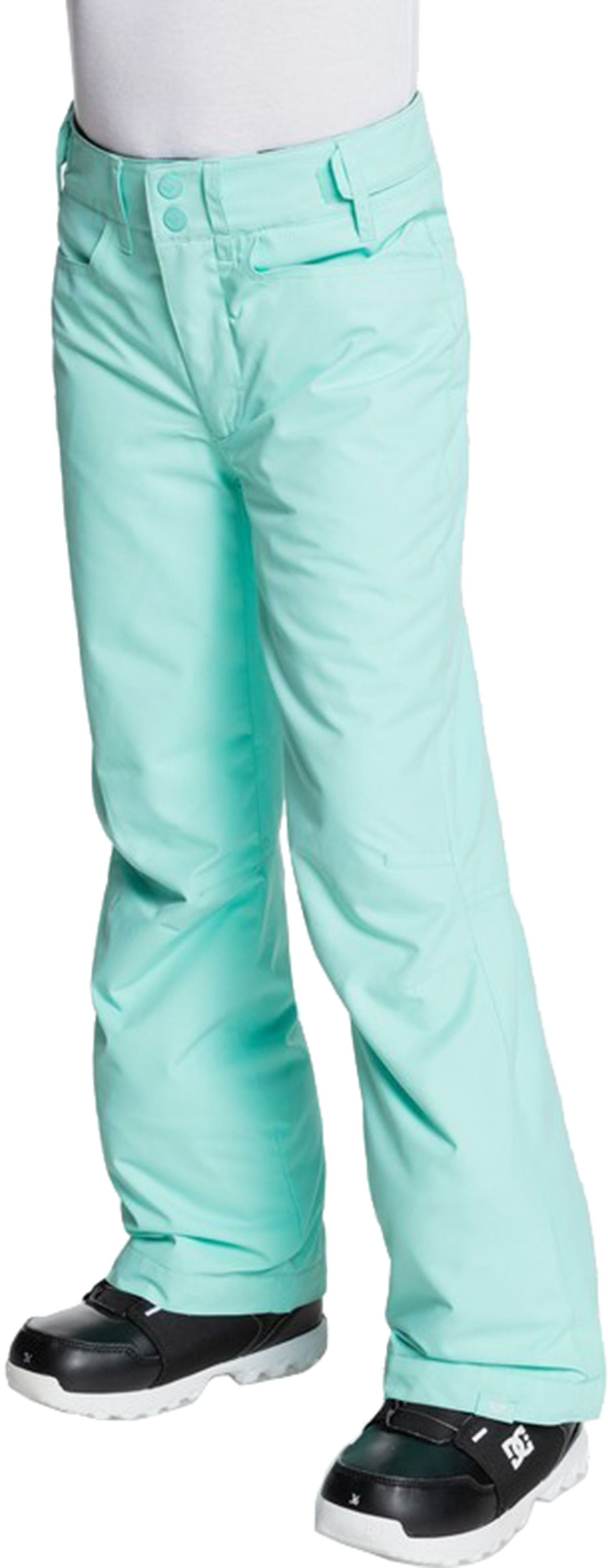 Штаны для сноуборда Roxy ERJTP03091 Backyard Harbor Gray, цвет белый-зеленый, размер S BFR0 - фото 4