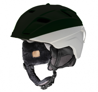 Шлем зимний Head Crest Brim Black/White