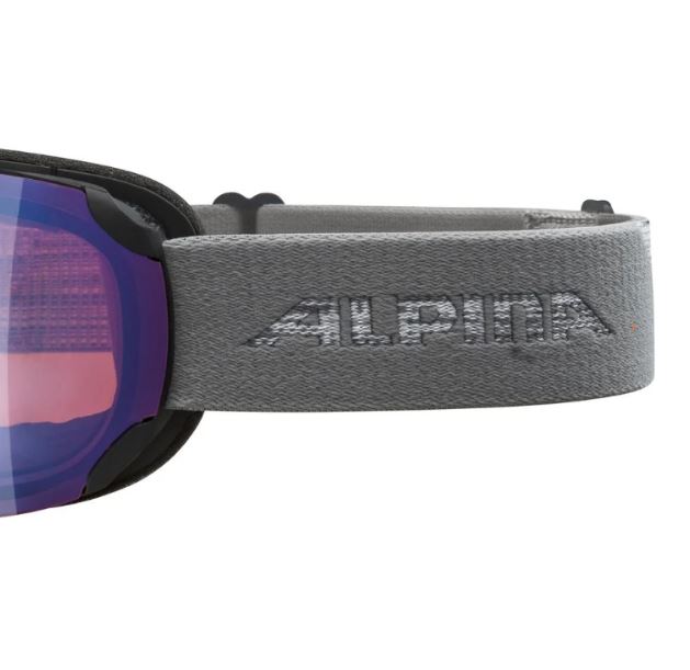 Маска Alpina 22-23 Pheos S Q-Lite Black/Grey, размер S - фото 4