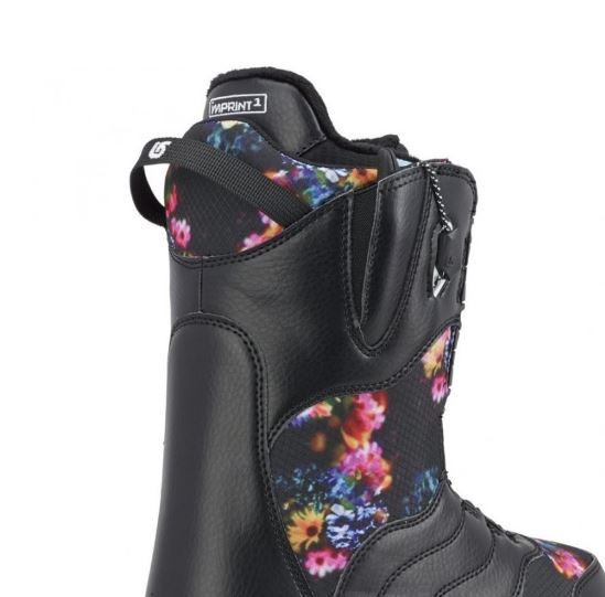 Ботинки сноубордические Burton 17-18 Mint Speedzone Black/Multi, цвет черный, размер 36,0 EUR 10627104 - фото 5