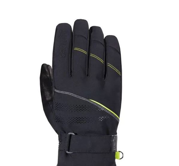 Перчатки Snowlife Noble GTX Glove M Black/Lime, размер 11 - фото 3