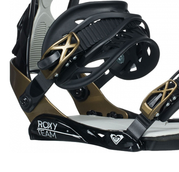 Крепления для сноуборда Roxy 19-20 Team Black, цвет черный, размер M/L - фото 4