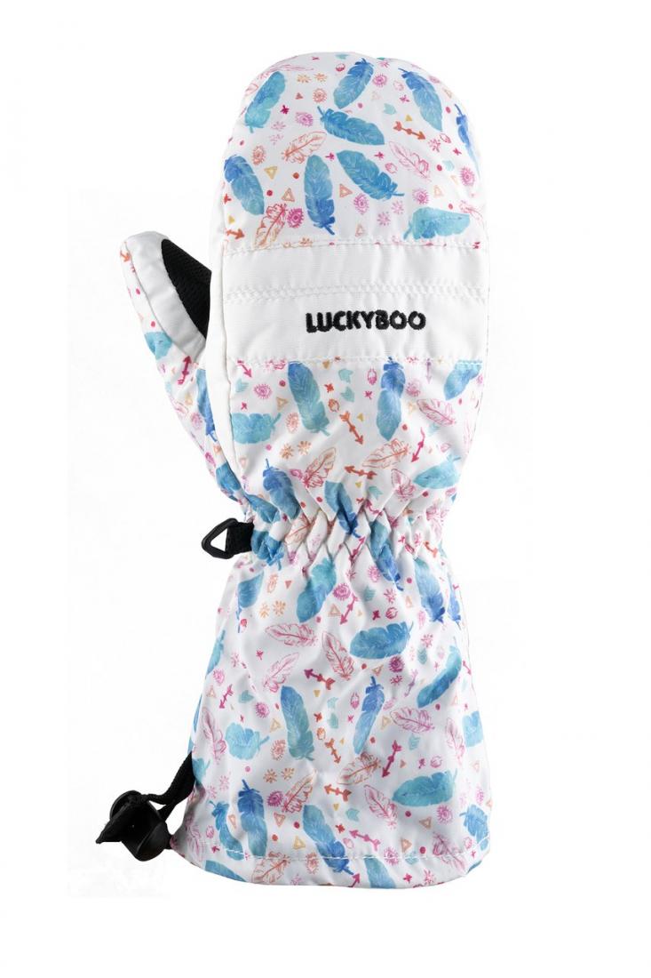 фото Варежки luckyboo 20-21 future feather big fingers white