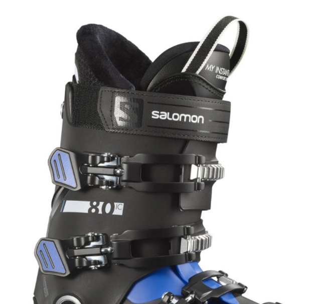 Ботинки горнолыжные Salomon 20-21 S/Pro HV 80 IC Black/Race Blue, цвет черный, размер 27,0/27,5 см L41174800 - фото 4