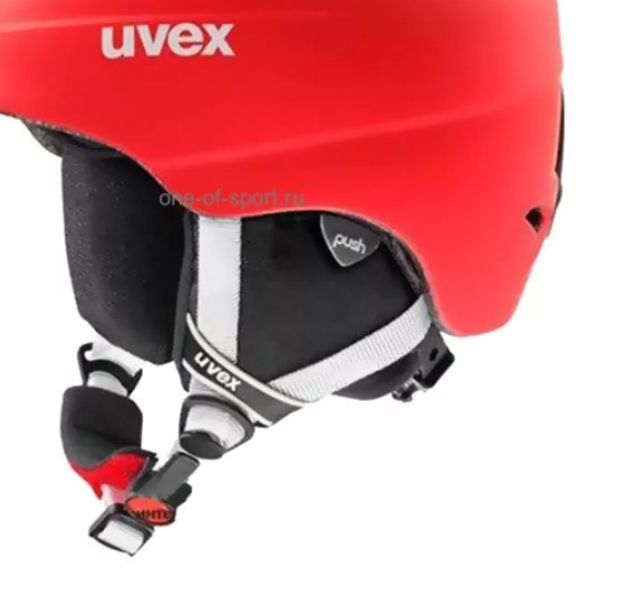 Шлем зимний Uvex Airwing 2 Burgundy Jr, цвет бургунди, размер 48-52 см S56622 - фото 2