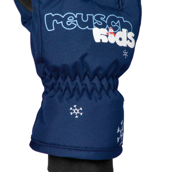 фото Перчатки reusch 17-18 kids dress blue