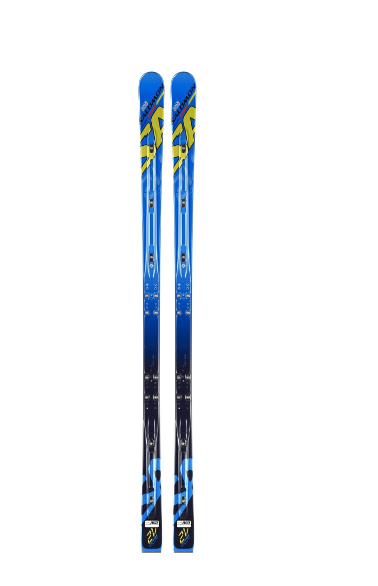 Горные лыжи без креплений Salomon GS Lab JR Powerline Z ski race лыжи подростковые с палками 150 см