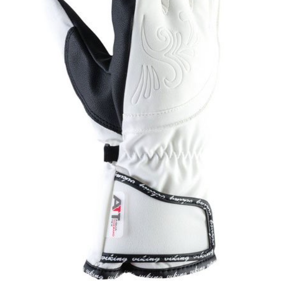 Перчатки Viking 21-22 Sonja White, цвет белый-черный, размер 7 113/13/0515 - фото 2