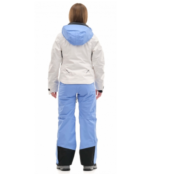 Куртка горнолыжная Dragonfly Gravity Premium Woman Grey/Blue, цвет белый-голубой, размер S 810270-21-994 - фото 3