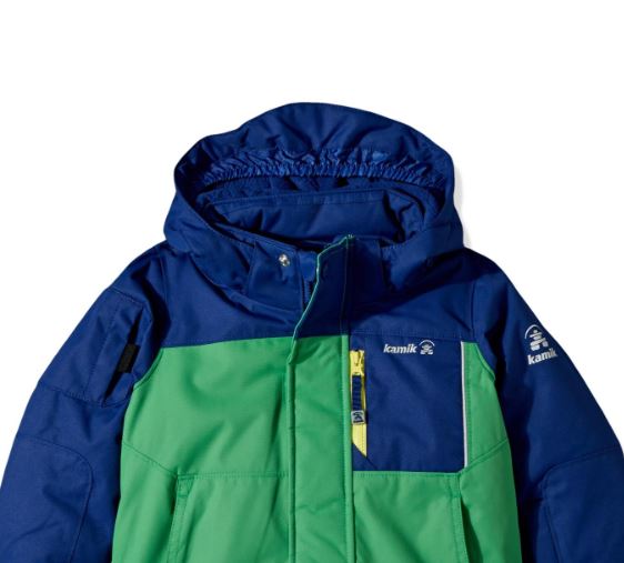 Куртка горнолыжная Kamik Vector Green/B.Blue, цвет зеленый, размер 98 см KWB6610 - фото 3