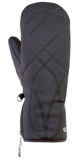 Варежки Snowlife Prima Soft Shell Lady Mitten Glove W Black, размер 7