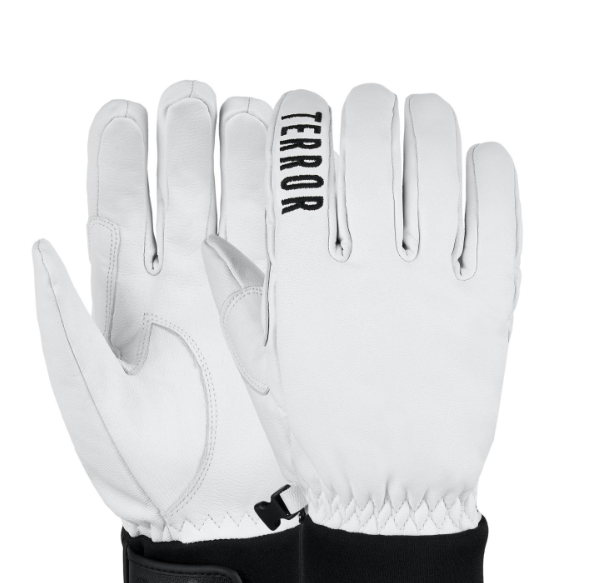 Перчатки Terror 21-22 Leather Gloves White, цвет белый, размер M 00050116 - фото 5