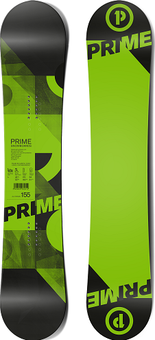 Сноуборд Prime 23-24 Rental Basic With Bampers Green