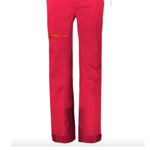 Штаны горнолыжные Scott Pant Explorair Pro Gtx 3L Royal Red, цвет красный, размер L 244262 - фото 3