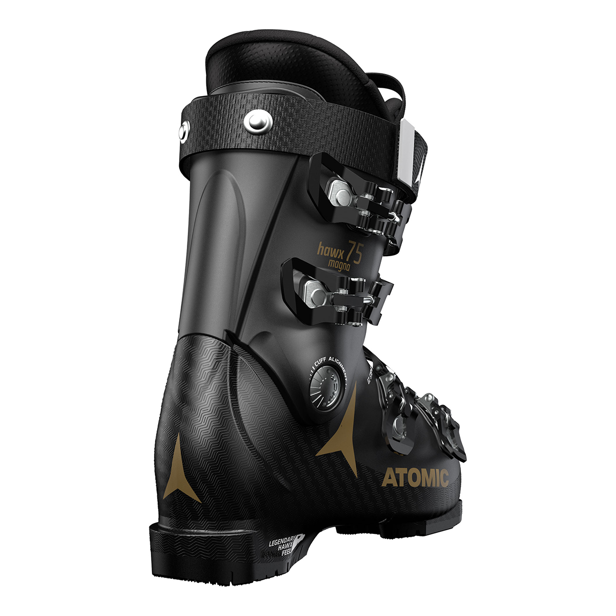 Ботинки горнолыжные Atomic 19-20 Hawx Magna 75 W Black/Gold, цвет черный, размер 27,0/27,5 см AE5018620 - фото 2