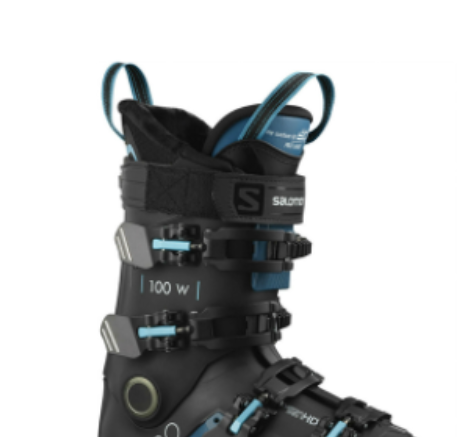 Ботинки горнолыжные Salomon 20-21 S/Pro 100 W Black/Maroccan Blue, цвет черный, размер 23,0/23,5 см L40875700 - фото 3