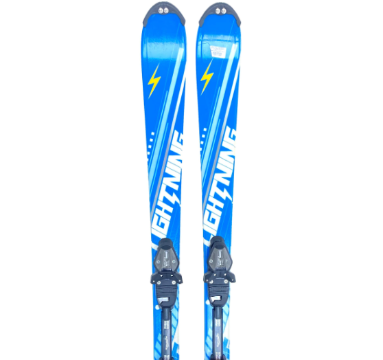 Горные лыжи с креплениями Lightning Xwing 72 BlueWhite кр Snoway SX 10