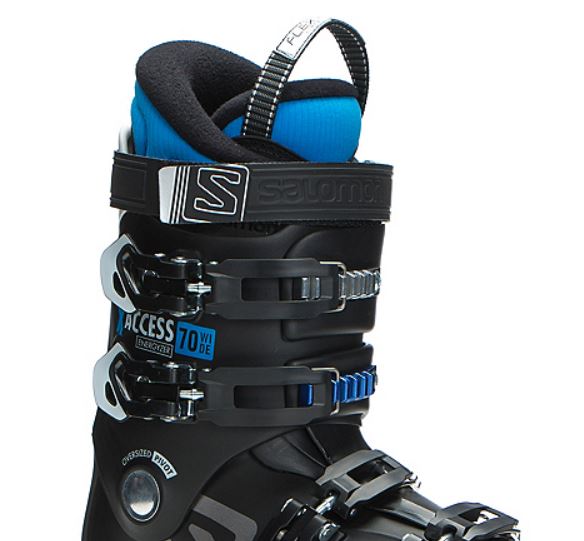 Ботинки горнолыжные Salomon 17-18 X Access 70 Wide Black/Indigo Blue, цвет черный, размер 29,0 см L39947400 - фото 4
