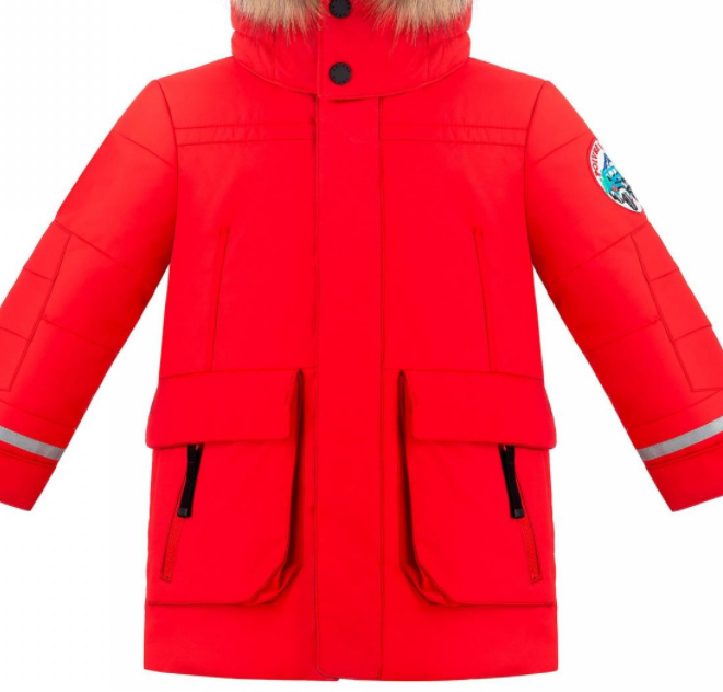 Куртка горнолыжная Poivre Blanc 19-20 Parka Scarlet Red, цвет красный, размер 92 см 274087-0192001 - фото 3