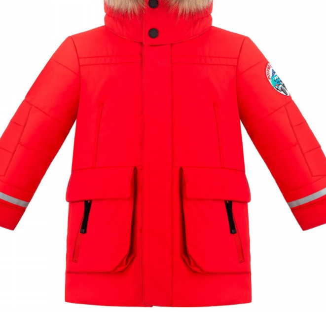 фото Куртка горнолыжная poivre blanc 19-20 parka scarlet red