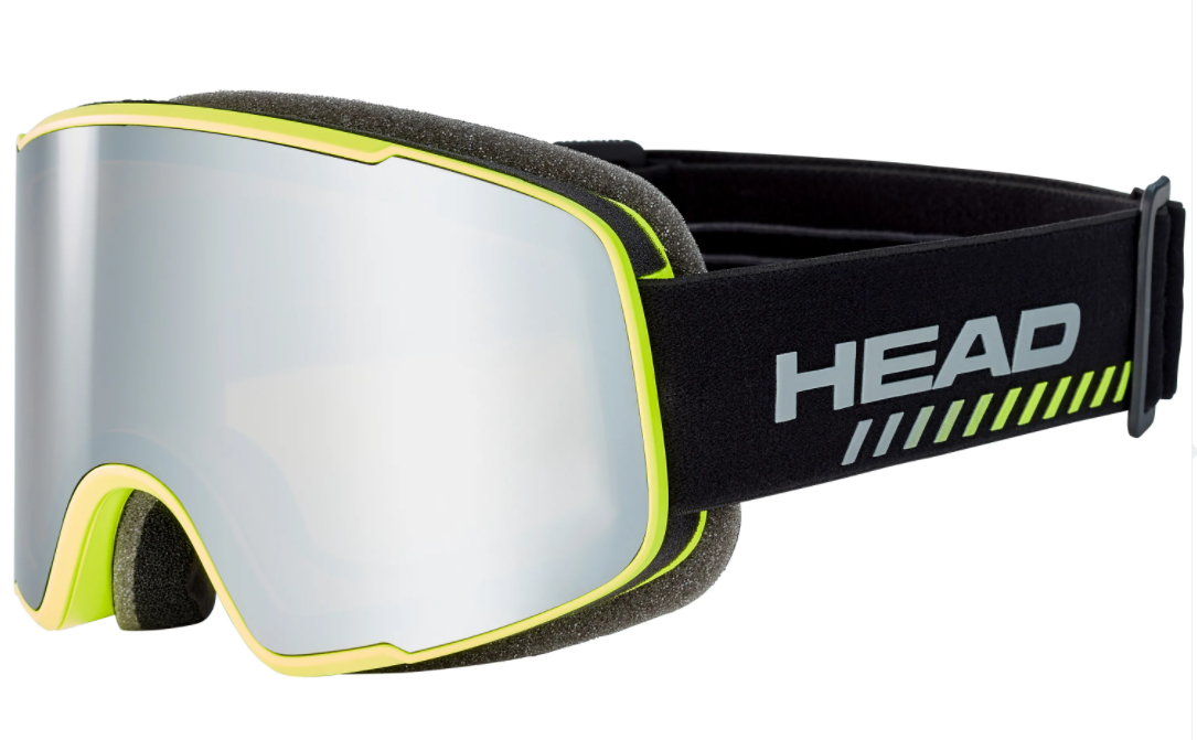 Маска Head 20-21 Horizon 2.0 Supershape Black/N.Yell/Silver-Brown