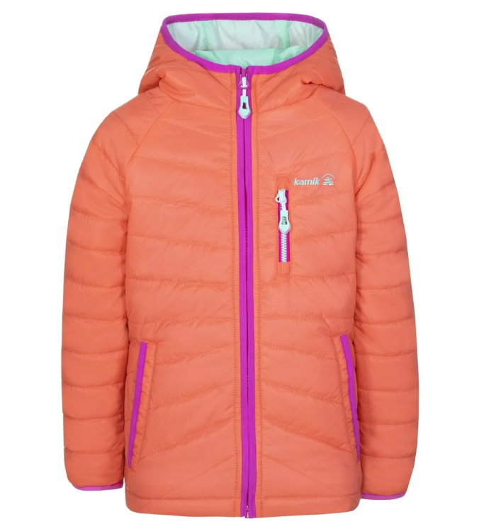 Куртка Kamik Classic Hot Coral куртка пуховка для девочек kamik розовый