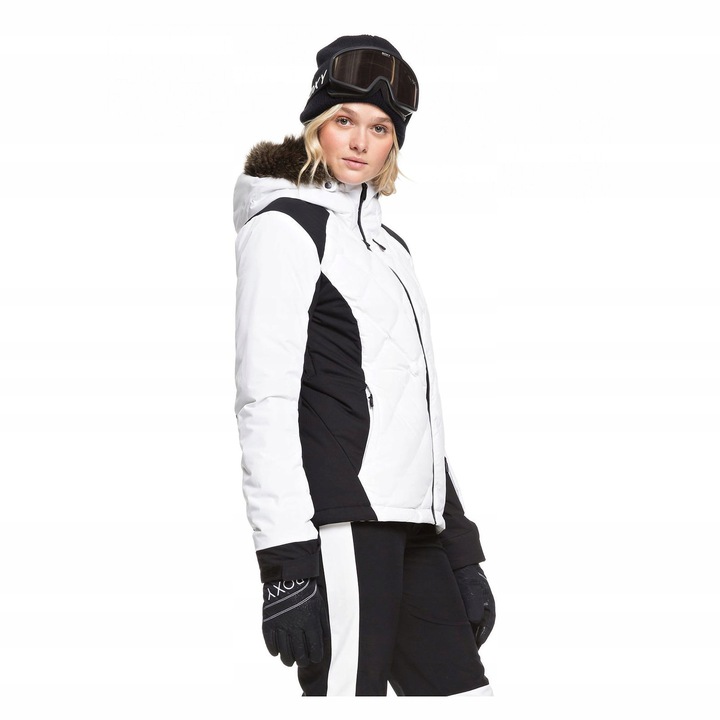 Куртка для сноуборда Roxy 20-21 Breeze Mountain Bright White, цвет белый, размер M ERJTJ03241_WBB0 - фото 3