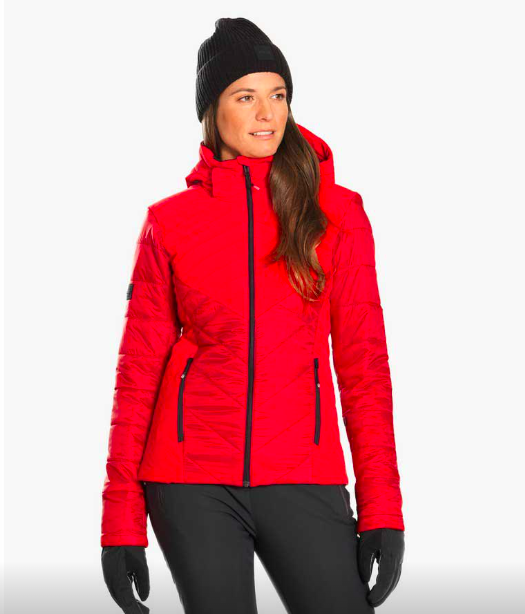Куртка горнолыжная Atomic 20-21 W Snowcloud Primaloft Jacket True Red