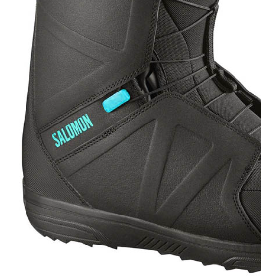 Ботинки сноубордические Salomon 17-18 Faction Black/Blue, размер 38,0 EUR - фото 2