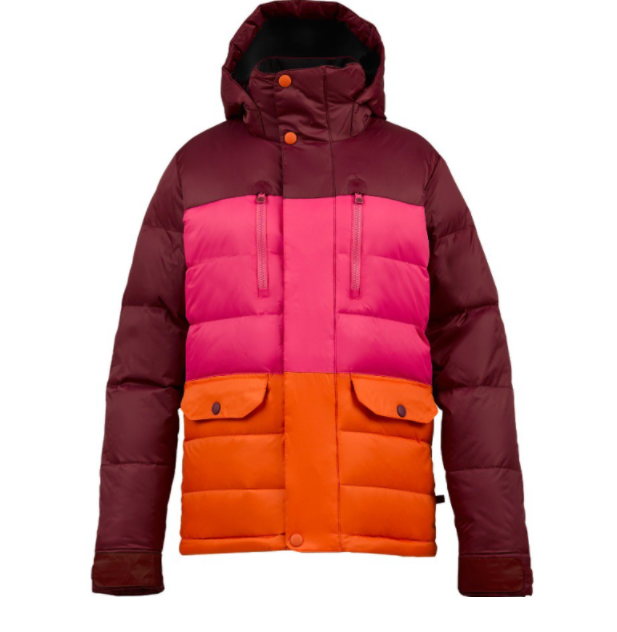 Куртка пуховая Burton Wb Dandridge Dwn Jk Sangria Colorblock 8991₽