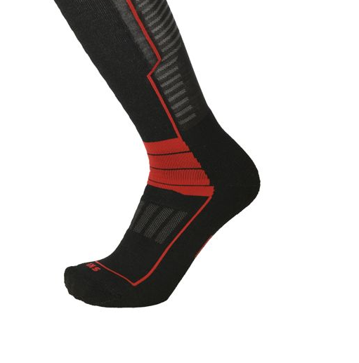 Носки горнолыжные Mico 19-20 Ski Performance Sock In Polypropylene Nero Rosso, цвет черный, размер 38-40 EUR CA 00246 - фото 2