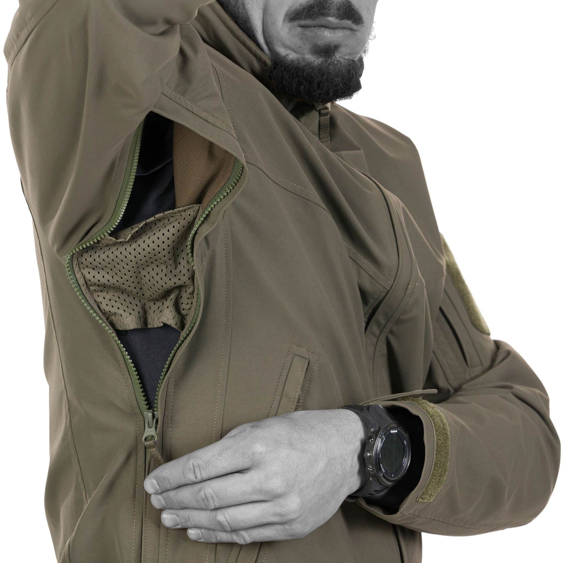 Тактическая куртка UF PRO Delta Eagle Gen. 3 Softshell Jacket Brown Grey, размер L - фото 8