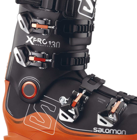 фото Ботинки горнолыжные salomon 17-18 x pro 130 black/orange