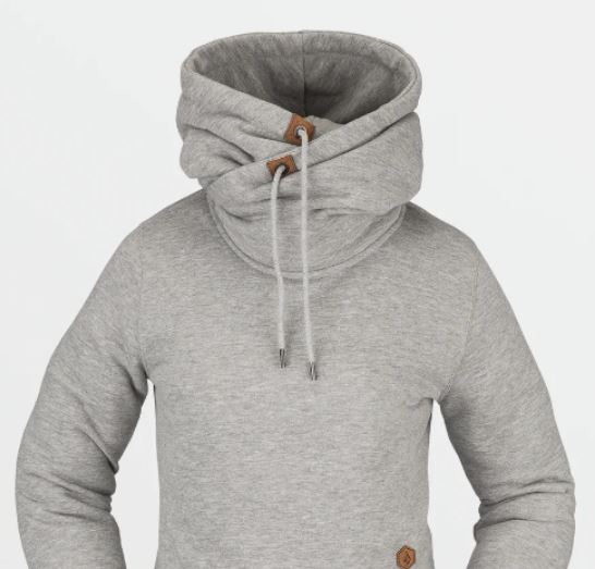 Толстовка Volcom 22-23 Tower P/O Fleece Heather Grey, цвет серый, размер XS 4152304 - фото 2